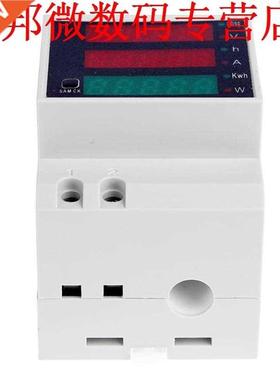 Tester Spanning stroom voltmeter AC 80-300 V 0-100A Din Rail