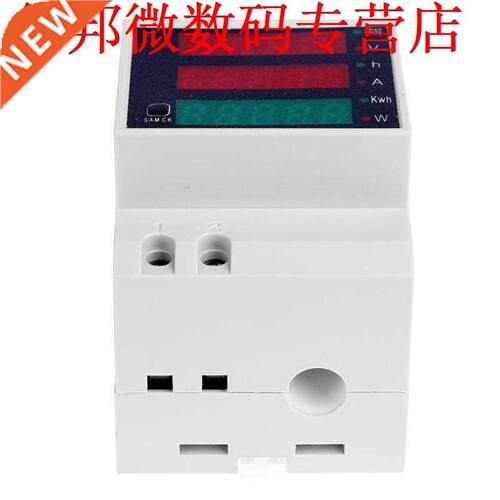 Tester Spanning stroom voltmeter AC 80-300 V 0-100A Din Rail