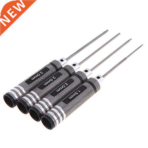 Black 4 pcs 1.5mm 2.0mm 2.5mm 3.0mm hexagonal for RC Helicop
