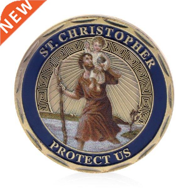 St Chrisher Patron Saint Of Travelers Commemorative