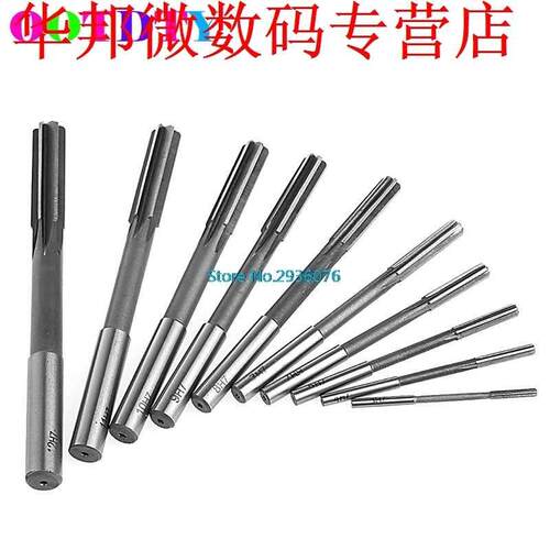 10Pcs 3-12mm HSS Straight Shank Chucking Reamer Milling Cut