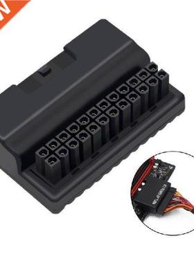 ATX 24 Pin to 90 Degree Power Plug Adapter Mainboard