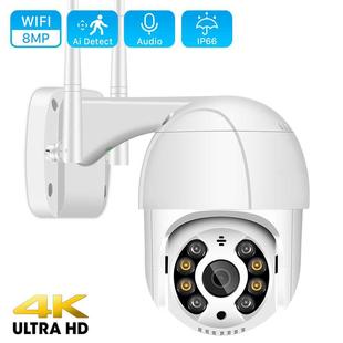 8MP 4K PTZ Wifi IP Camera Cloud 1080P 4X Digital Zoom CCTV S