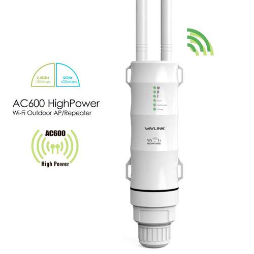 AC600 High Power Outdoor WIFI Router/AP Frequency Wireless W