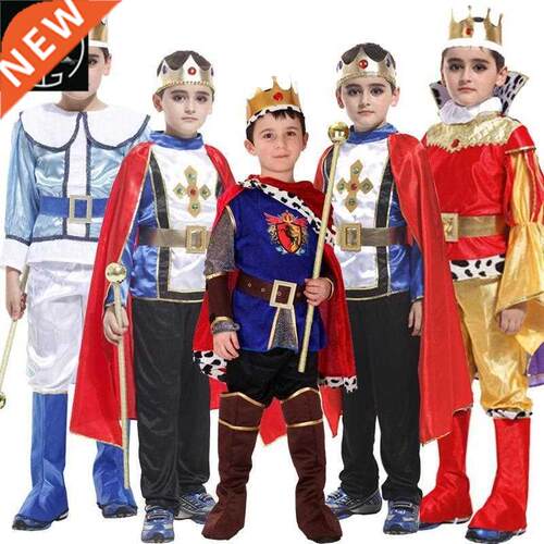 holy day cosplay children prince costume king costume dress