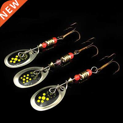 1Pcs Fishing Lure Spinner Bait 6cm 2.5g Spoon Lures Metal Fi