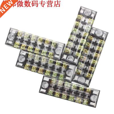 5pcs 600 V 15A 6 Posities 2 Rijen Barrier Schroefkroonsteen