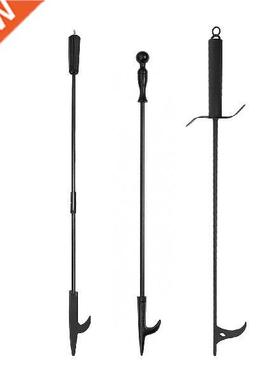 Rust Resistant Iron Fireplace Poker Rustproof Heat