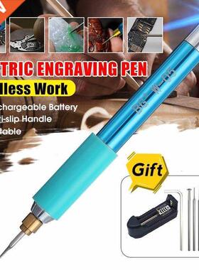 Cordless Engraving Pen Grinding Repair Tool With 4 Grinding