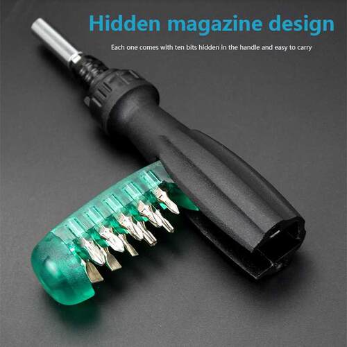 11 in 1 Precision Ratchet Screwdriver Combo Set Multifunctio