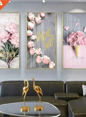 Modern minimalist aisle entrance hallway living room Nordic