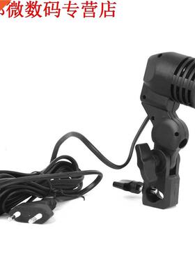 Fotografie Foto Gloeilamp Enkele Houder E27 Voetstuk Studio