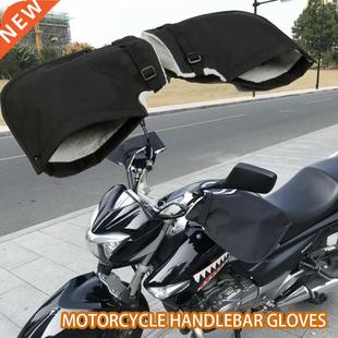 Winter Motorcycle Handlebar Gloves Waterproof Windproof Warm