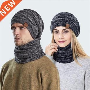 Cross-border Popular Knitted Wool Hat Women's Pile Hat