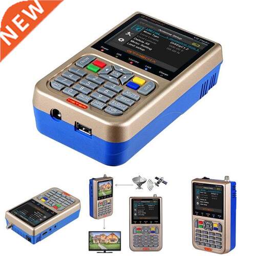 GTMEDIA V8 Satellite Finder Meter DVB-S/S2/S2X Signal Receiv
