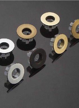 Bathroom Basin faucet Sink Overflow Cover Brass Six-foot