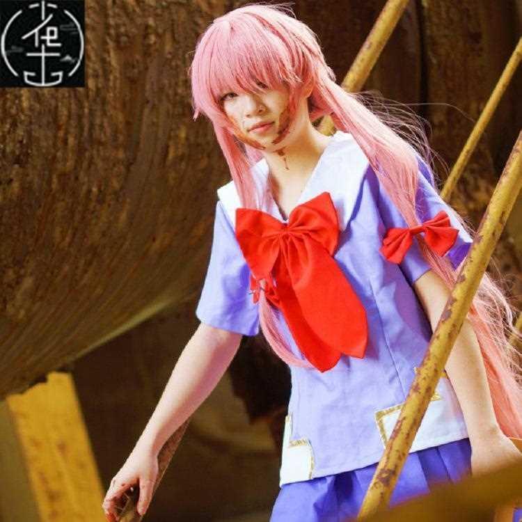 Future Diary My Wife You Nai cosplay Clothing Summer School