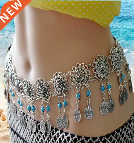 Fashion Belt Body Waist Chain Fashion Silver Women Accessori