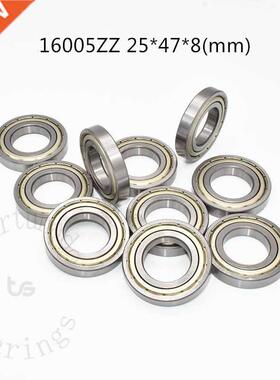 1pcs 16005ZZ 25*47*8(mm) chrome steel Metal Sealed Hgh sp