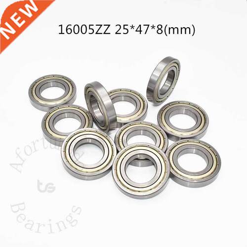 1pcs 16005ZZ 25*47*8(mm) chrome steel Metal Sealed Hgh sp