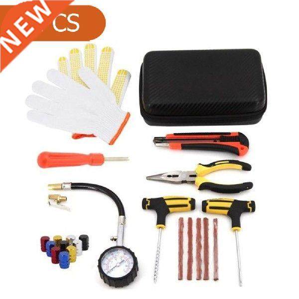 Car Tire Repair Kit Puncture Plug Tools Tyre Puncture