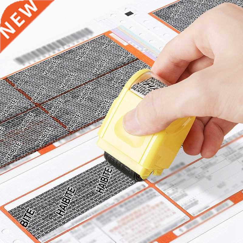 1PC Stamp Seal Roller Theft Protection Code Gud Your ID