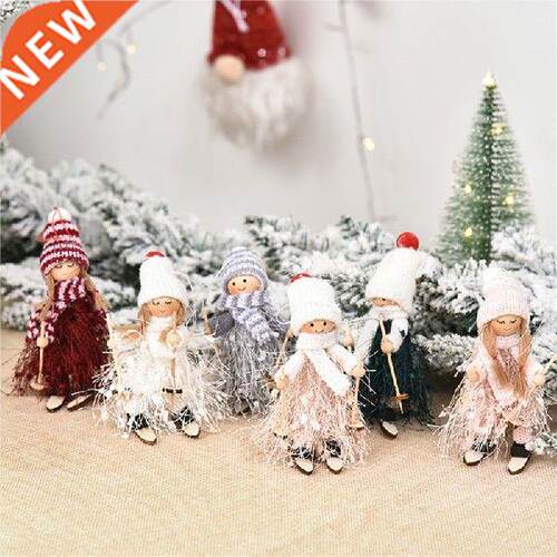 2022 Happy New Year And Christmas Creative Cute Wood Fiber