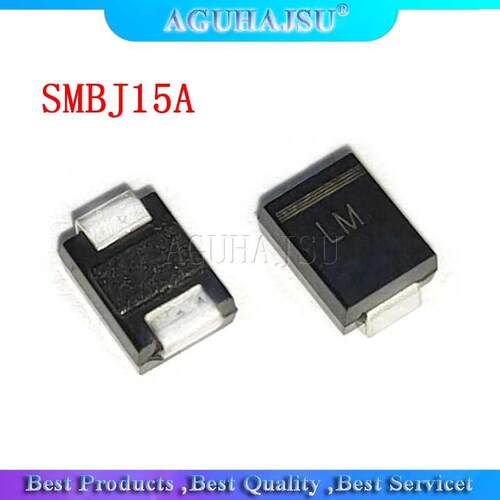 20PCS 600W SMB DO-214AA VS Diode SMBJ15A SMD T