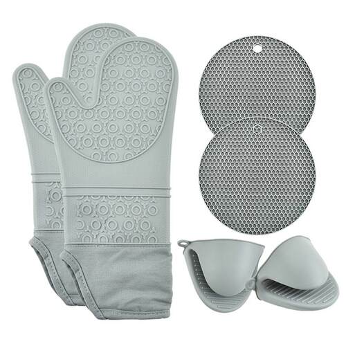 Microwave Oven Heat Insulation Silicone Gloves High