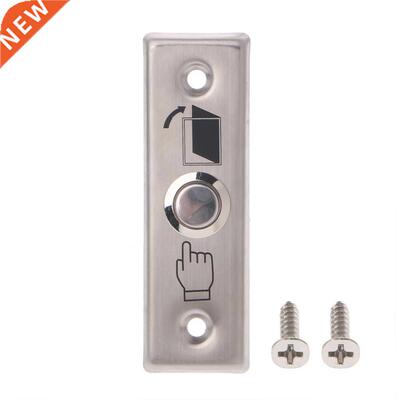92x28mm Stainless Steel Doorbell Push Button Switch Touch Pa