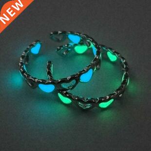 1 pcs Couple Rings Luminous Ring for Women Men Glowing In Da