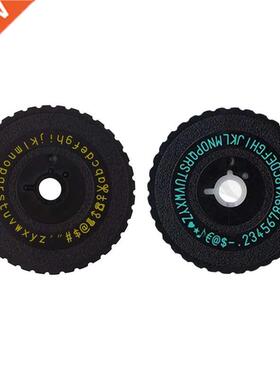 Motex E101 Embossing Printer Label Maker Wheel For 9mm 3D Ma