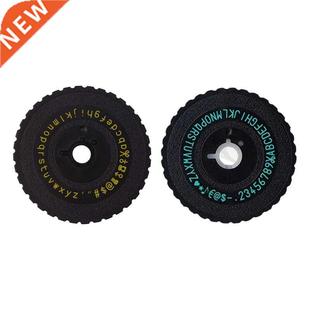 Motex E101 Embossing Printer Label Maker Wheel For 9mm 3D Ma