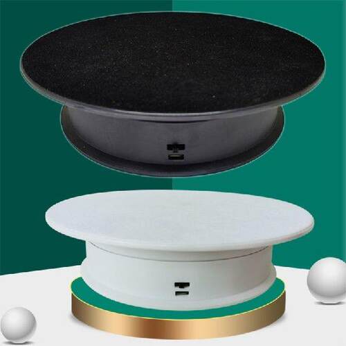 2 Speeds Electric Turntable Display Stand Noiseless