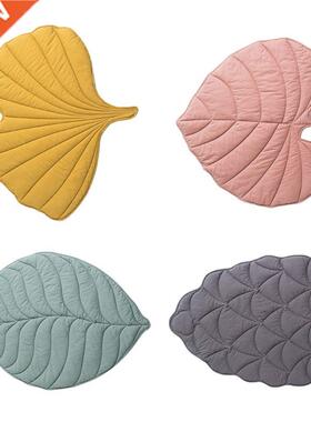 Newborn Baby Cotton Carpet Blanket Leaf Shape Crawling Play