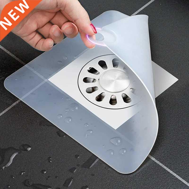 New Silicone Floor Drain Deodorant Mat Toilet Sink Water