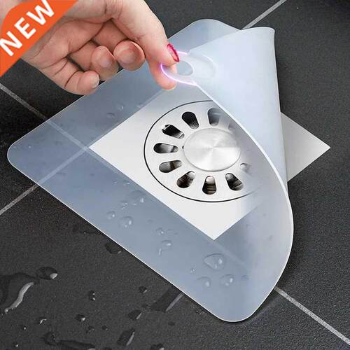 New Silicone Floor Drain Deodorant Mat Toilet Sink Water