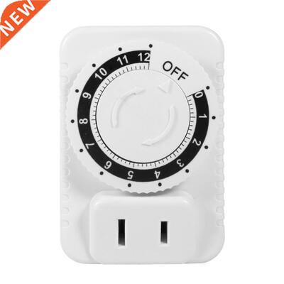 AC 220V 10A Electrical Mechanical Time Switch Socket Wall Pl