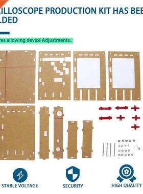 Portable Acrylic Case Box Shell For DSO138 2.4" Thi