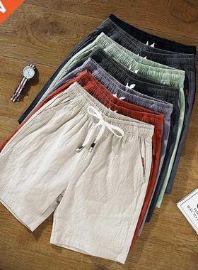 Summer 9XL Men's Casual Cotton Shorts Plus Size Breathable S