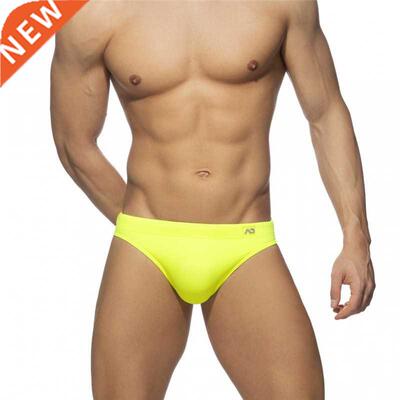 Solid Push up Men Neon Swim Bikni Brief Trunks Unerwear Sexy