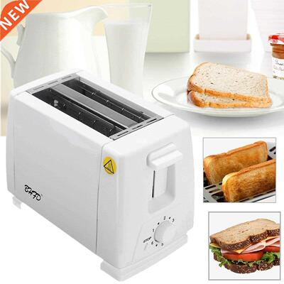 750W 2 Slices Electronic Toaster Autoatic Bread Toaster San