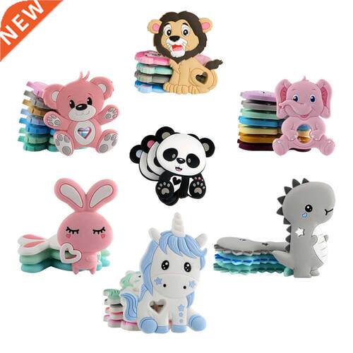ent BPA Food Free Silicone Teeth Nursing Pacifier Clip Silic