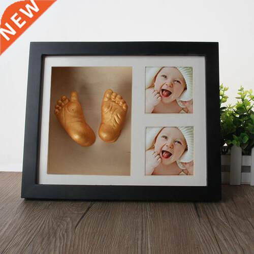 3D Baby Hand Foot old Print Photo Frae DIY Plaster Castin