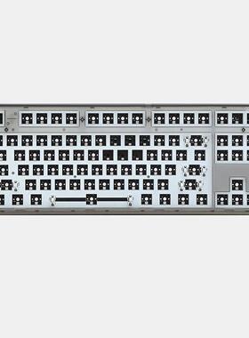 Flesports MK870 Mechanical Keyboard Kit Full RGB Backlit LED