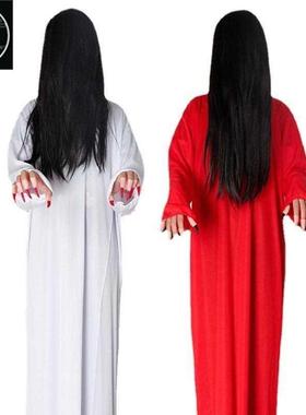 Halloween cosplay Adult Sadako Girl Ghost Bride Terror