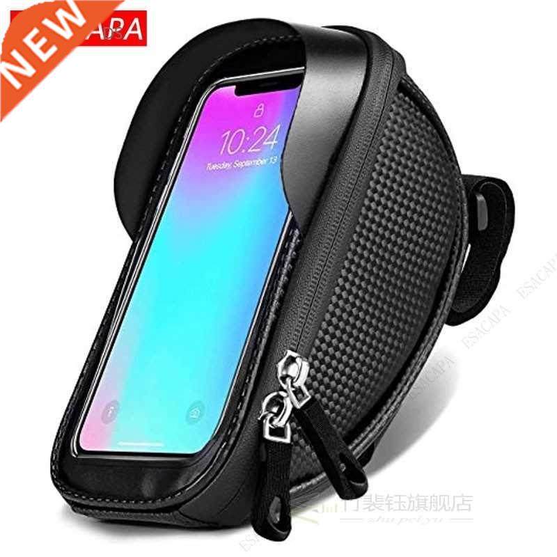Waterproof Bicycle Phone Holder Bike Phone Front Frame Bag f