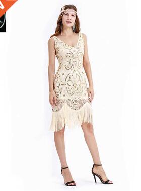Summer Art Deco Retro dress 1920s Great Gatsby Flapper dress