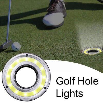 Golf Hole Lights Glow Glowing Golf Hole Lights Luminous Led