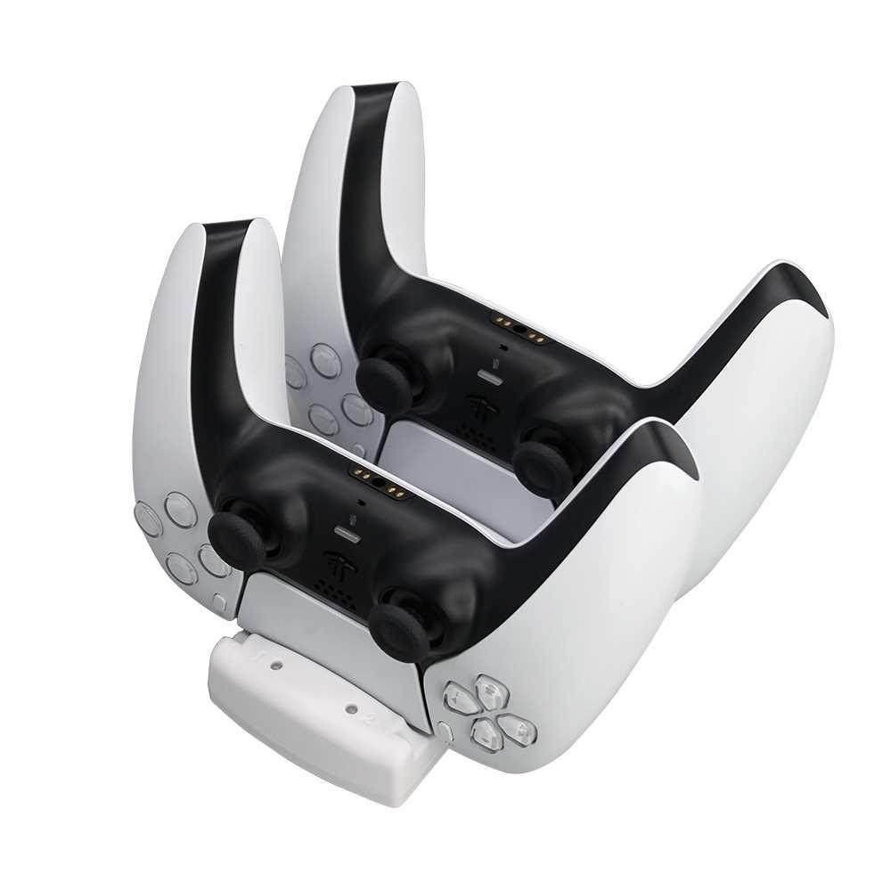USB Dual Joystick Charger Dock Controller Gamepad Power Supp
